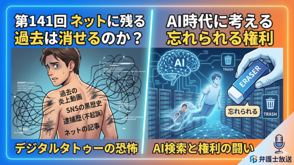 第141回 ネットに残る過去は消せるのか？AI時代に考えるデジタルタトゥーと忘れられる権利